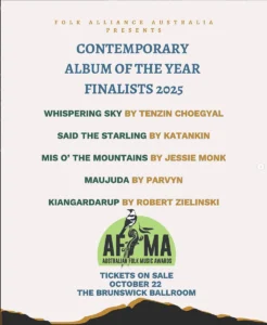 Jessie Monk – Mis O’ The Mountains nominated for Contemporary Album of the Year 2025